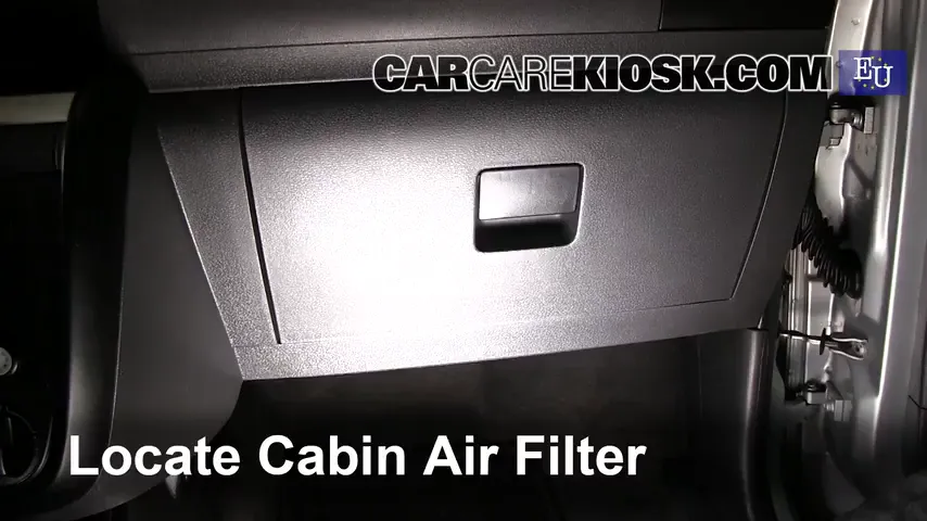 2007 Volkswagen Fox Urban 1.4L 4 Cyl. Filtro de aire (interior)